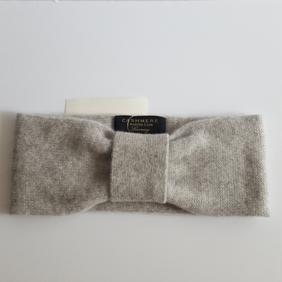 Charter Club Accessories - Cashmere headband OS